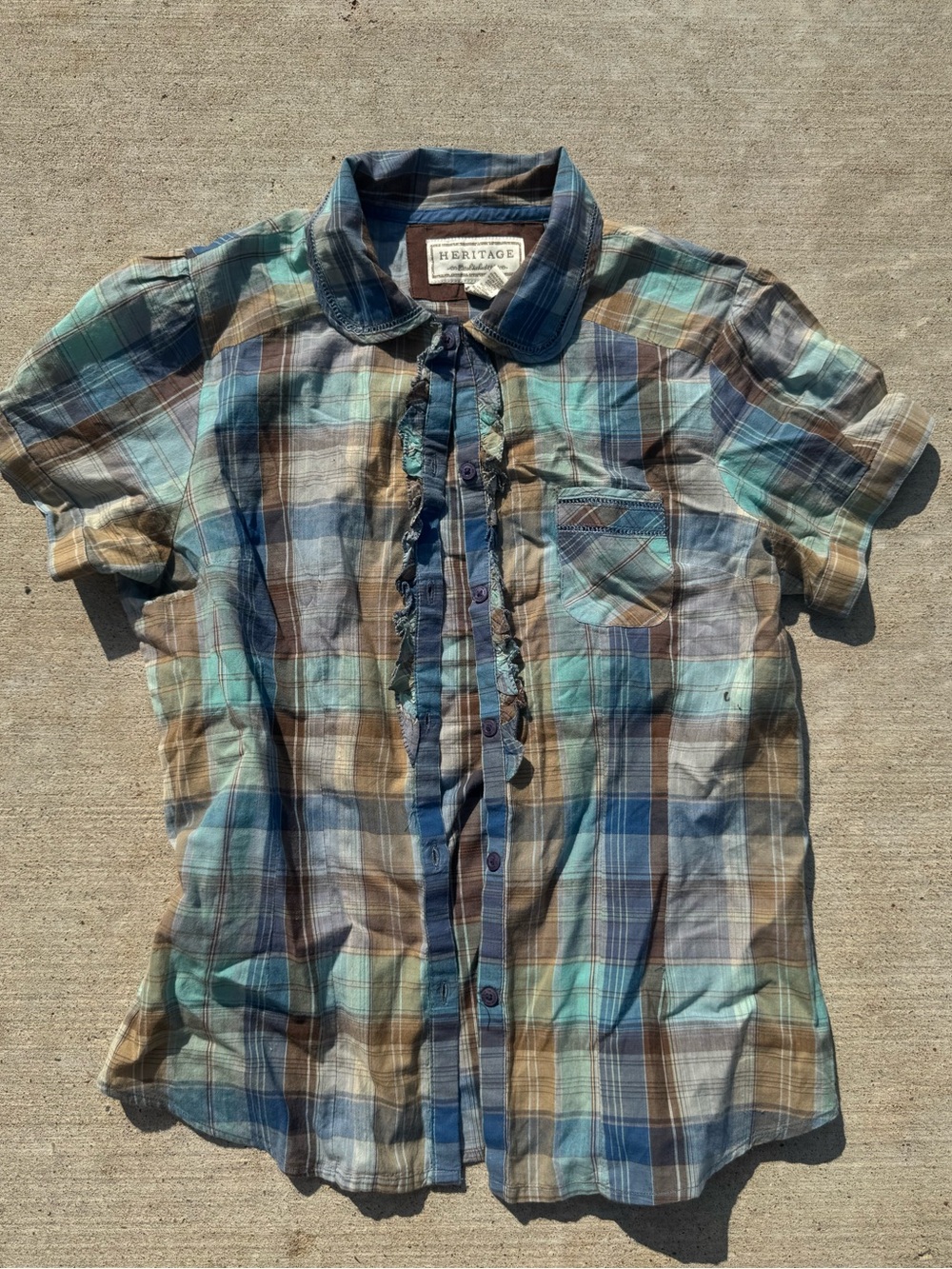 Heritage Vintage Button Up Women’s Top